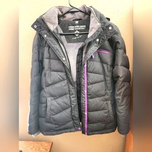 FREE COUNTRY JACKET POWER DOWN SERIES  WITH HOOD- WOMENS MEDIUM